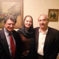 عکس مهناز افشار در کنار سپانلو