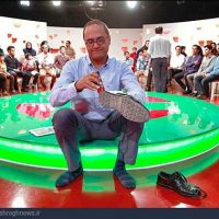 رامبد جوان در پشت صحنه برنامه خندوانه +عکس