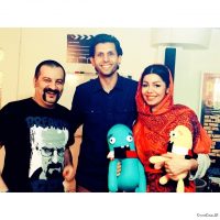 وحید طالب لو و همسرش در کنار هم + عکس مرداد 94