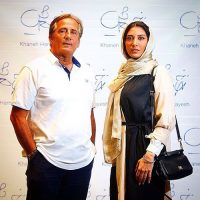 عکس نیکی مظفری و پدرش در اینستاگرام