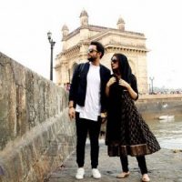 عکسی از بنیامین و همسرش در فیلم سلام بمبئی