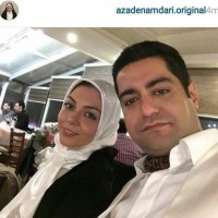 عکس جدید از آزاده نامداری و همسر دومش