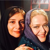 سلفی بهاره رهنما با هنگامه قاضیان