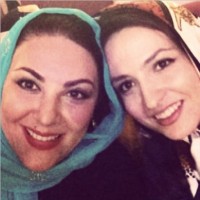 عکس گلاره عباسی در کنار لاله اسکندری