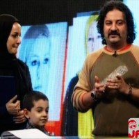 عکس های شقایق دهقان و همسر و پسرش در برنامه تحویل سال