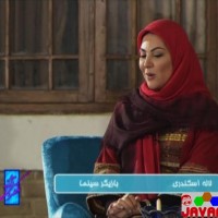 عکس های لاله اسکندری در برنامه تحویل سال شبکه چهار