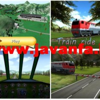 دانلود بازی اندروید رانندگی قطار لوکومتیو Train ride 3D