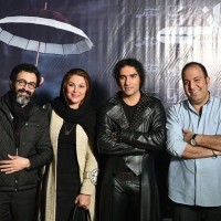عکسی از لاله اسکندری با همسرش در کنسرت رضا یزدانی