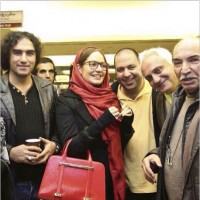 عکس مهناز افشار در کنار رضا یزدانی