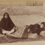 تصویری متفاوت از دو زن ایرانی در زمان قاجار