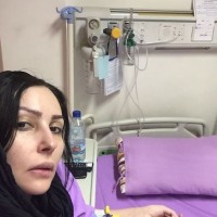 انتشار تصویری از پرستو صالحی در بیمارستان