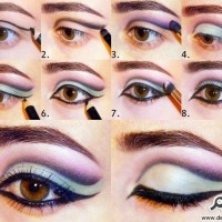 آموزش قدم به قدم آرایش چشم 2015